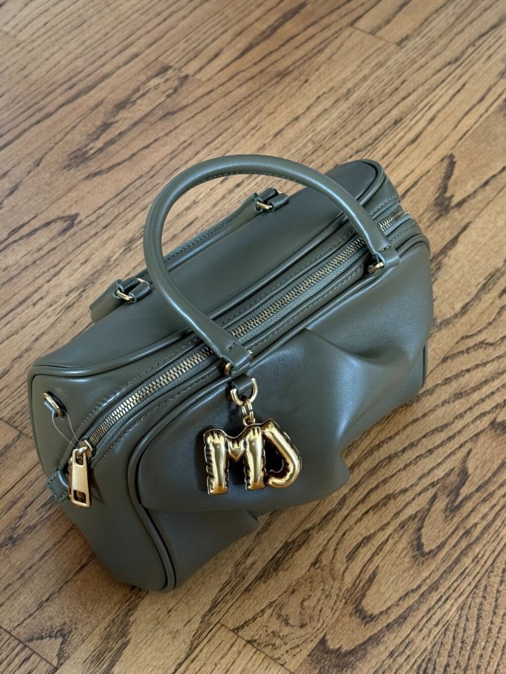 Marc Jacobs Khaki 'The Small Wave' Bag NWT